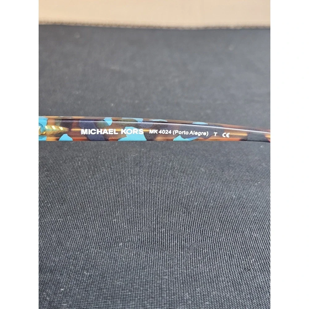 Michael Kors Eyeglasses MK 4024 (Porto Alegre) 3068 Turquoise Tortoise 53-15 135
